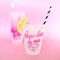 Please Leave By Nine Party Cups, Set of Eight 16 Ounce Plastic Cups